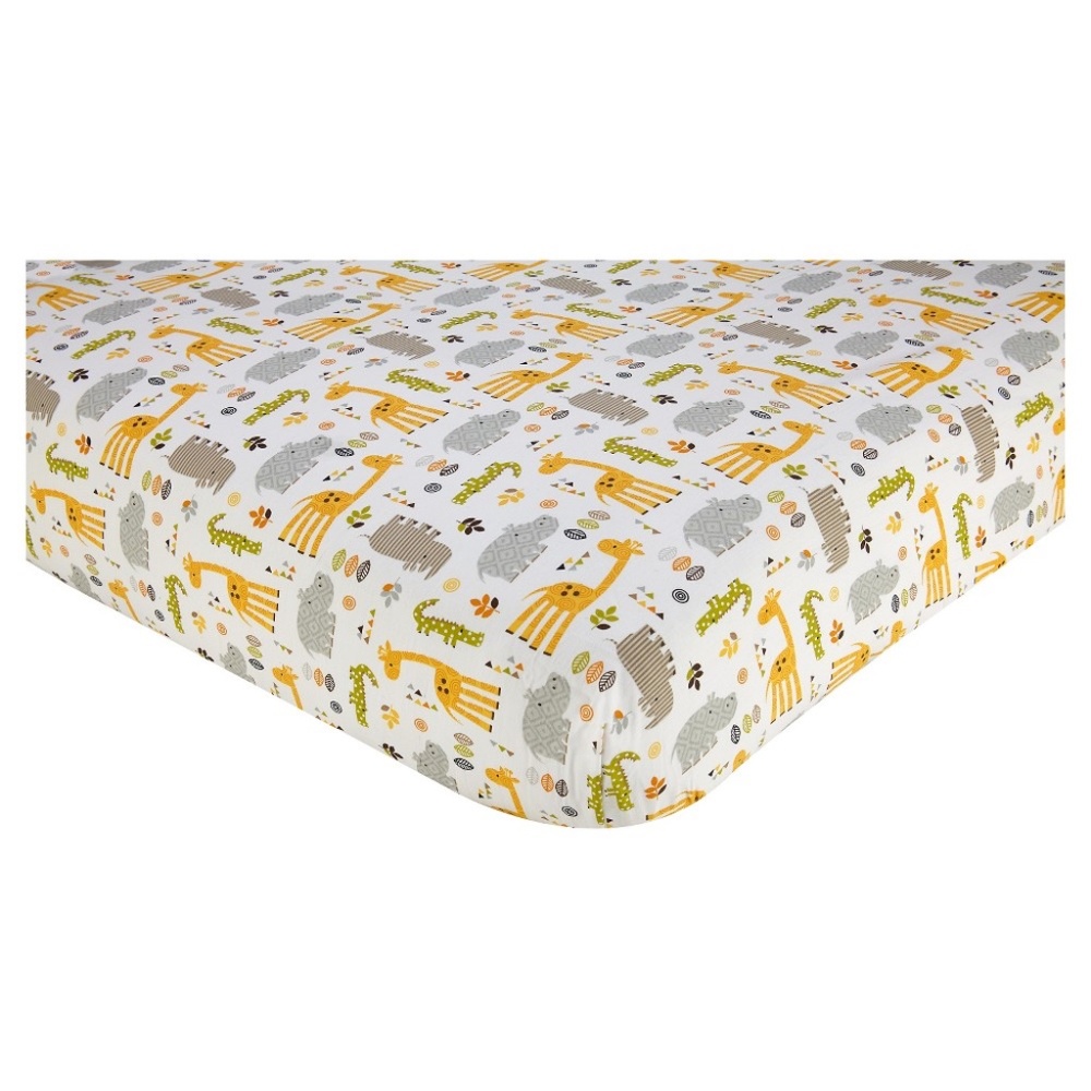 Zoobilee Fitted Crib Sheet